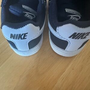 Nike Kids Black and White Sneakers